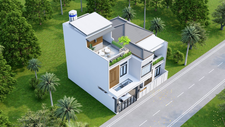 R1_EKS_BAPAK RICHARD_18102024_Tampak Atas_Tampak Mata Burung 2